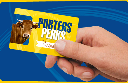 Porters Perks - enjoy better loyalty rewards!