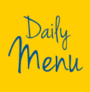 Porters full daily menu for dine in or takeaway